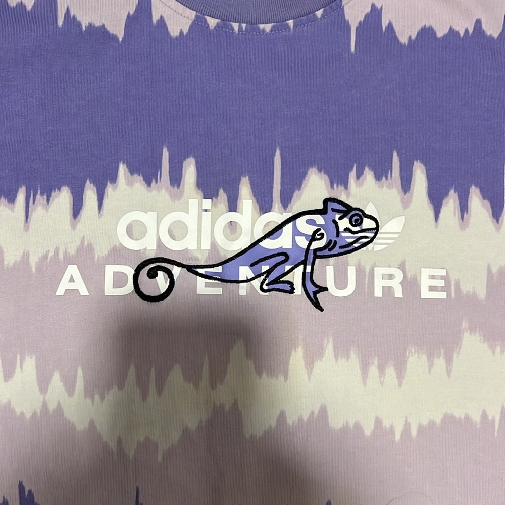 Adidas Adventure T-Shirt With Embroidered Cameleon - Picture 2 of 9